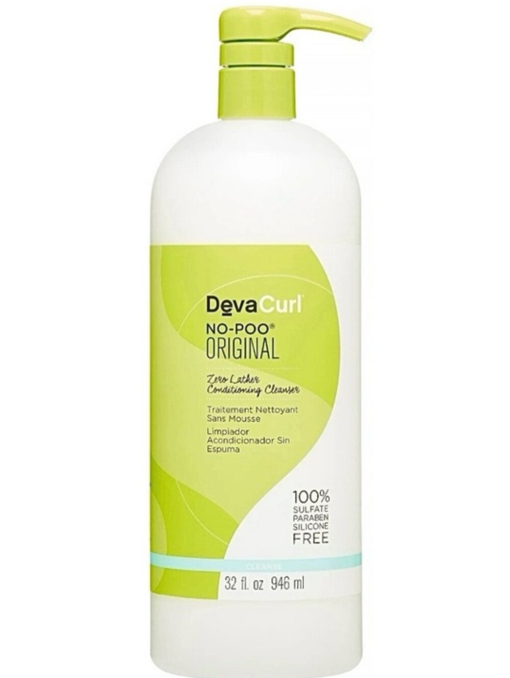 DevaCurl No-Poo shampoo 32 oz.